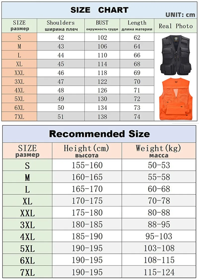Summer New Mesh Thin Multi-Pocket Vest Mens Size 7XL Male Casual Sleeveless Jacket Zipper Pockets Reporter Photography Waist images - 6