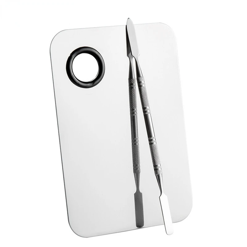 Акриловая палитра для макияжа квадратная профессиональная ногтей