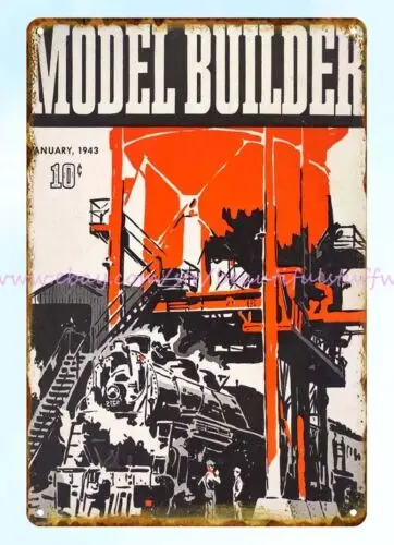 Модель 1943 ww2 железнодорожные металлические жестяные таблички для кухни