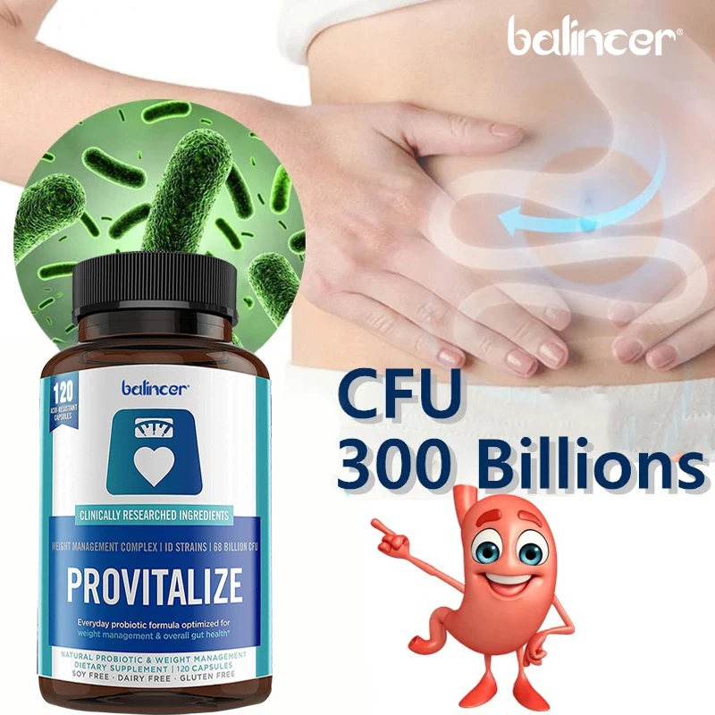 

Balancer Probiotics Improve Digestive Health - Improve Your Gut Health Today! Boost Metabolism, Control Weight, Free Shipping