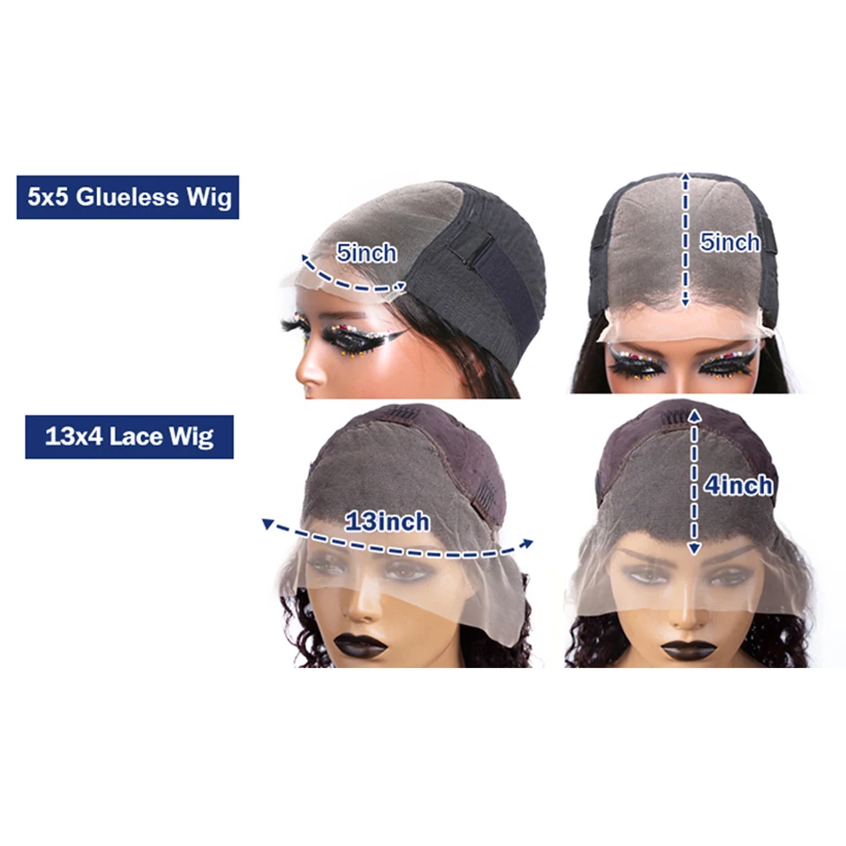 180% свободные глубокие волны 13x 6 передний парик на сетке бразильские волосы без