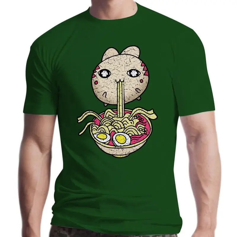 

Новая футболка с рисунком кошки лапши, забавная Футболка с принтом рамен, любовь, Katze, Katzen Liebe