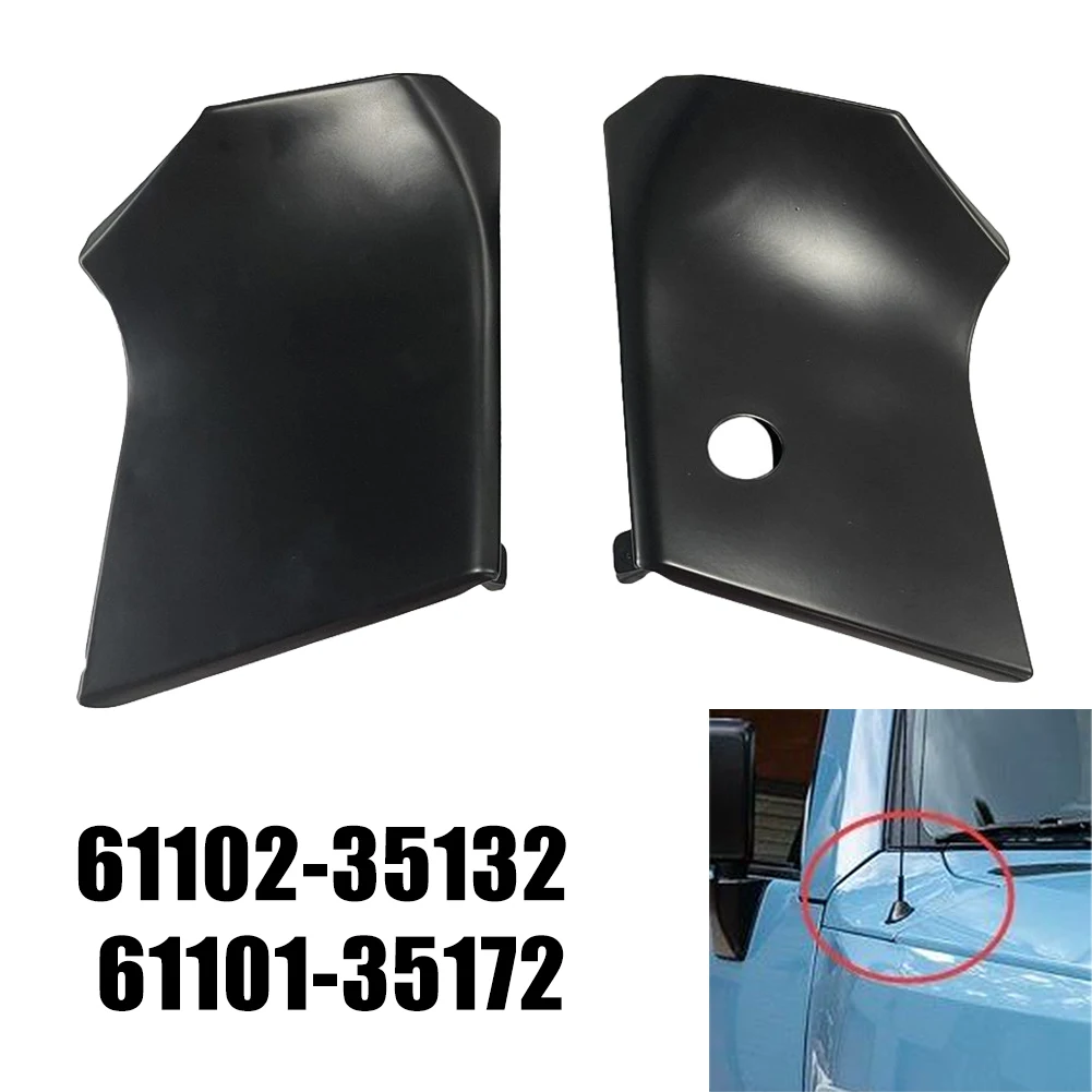 

2pcs Right & Left Hood Upper Panel For Toyota FJ Crusier 2007-2010 Front Engine Cover Trim Plate #61102-35132/ 61101-35172