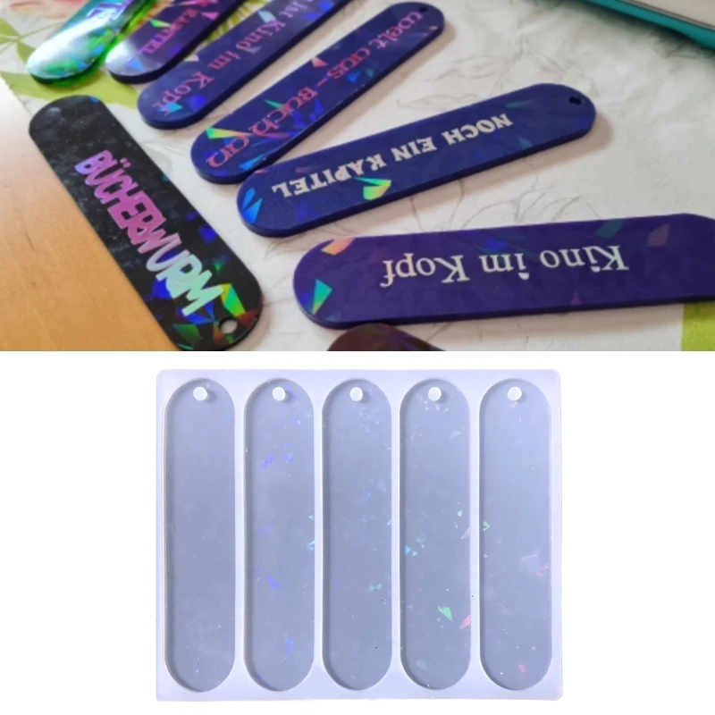 

Rectangle Silicone Molds Resin Molds Pendant 124A