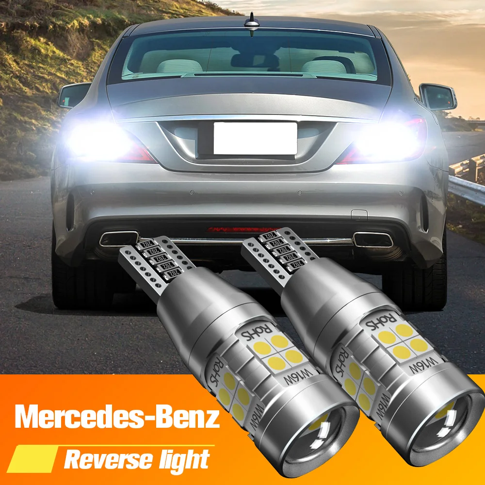 

Светодиодная лампа задсветильник хода W16W T15 921 Canbus для Mercedes Benz C218 X218 W212 A207 C207 S212 H247 X156 X247, 2 шт.