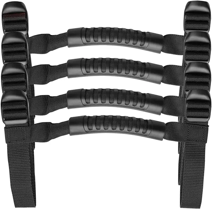 

4x поручни, ручка, подходит для Jeep Wrangler YJ TJ JK JKU JL Sports Sahara Freedom Rubicon X Unlimited 1995-2021 гг.