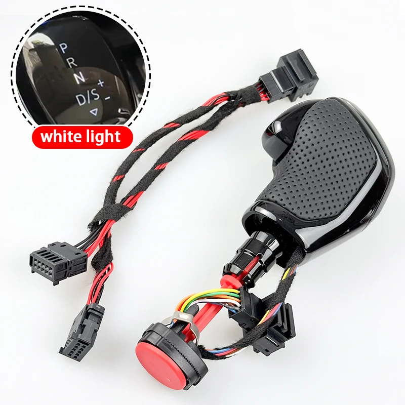 

Автоматическая ручка переключения передач DSG в белом роде, электронный рычаг переключения передач для Golf 6 7 Passat CC B7 Jetta Tiguan Touran