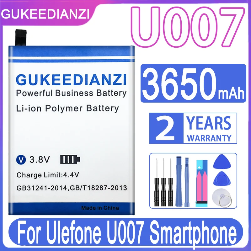 Аккумулятор для Ulefone S1 S10 Pro S10Pro S11 note 7/S7 S8 S9 S9Pro S8Pro/T2 Tiger U007 U008 U008Pro Vienna/X 3066 |