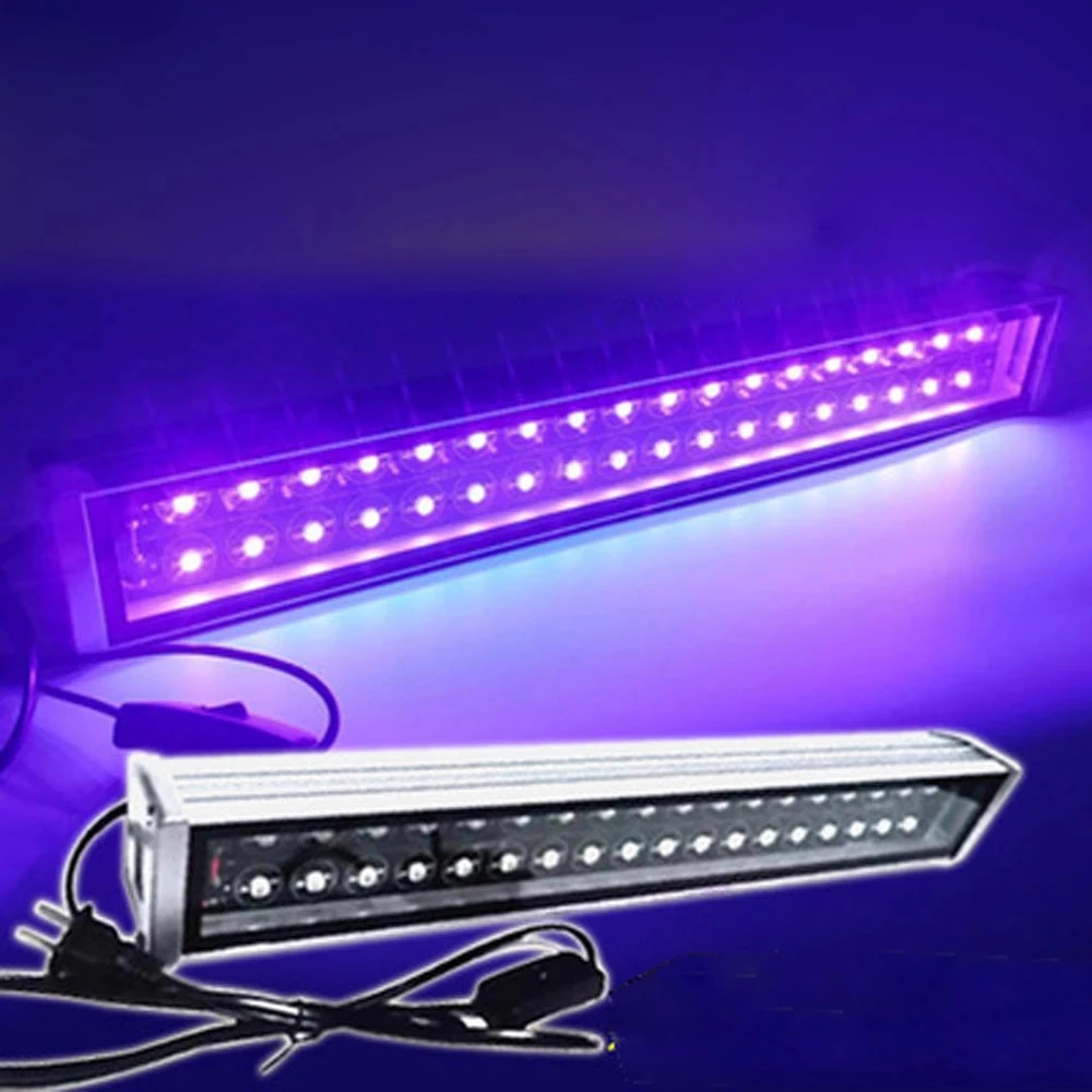 360W High-power Long 365nm 395 405nm Strip LED Ultraviolet UV Shadowless Glue Fluorescence Detectio UV Resin Curing Lamp