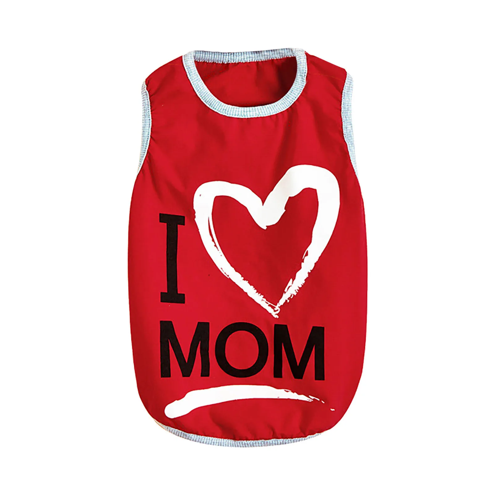 

Жилет для домашних животных, собак, кошек, I Love My Mom, футболка, костюмы, наряд, жилет, летнее пальто, футболка для собак, одежда для домашних жив...