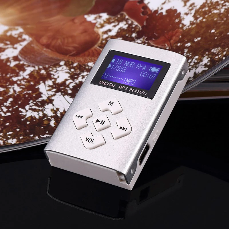 

MP3 Music Player Walkman Mini Protable Support TF Card 3.5mm Stereo Jack Multiple Colors High Quality Player With LCD Screen