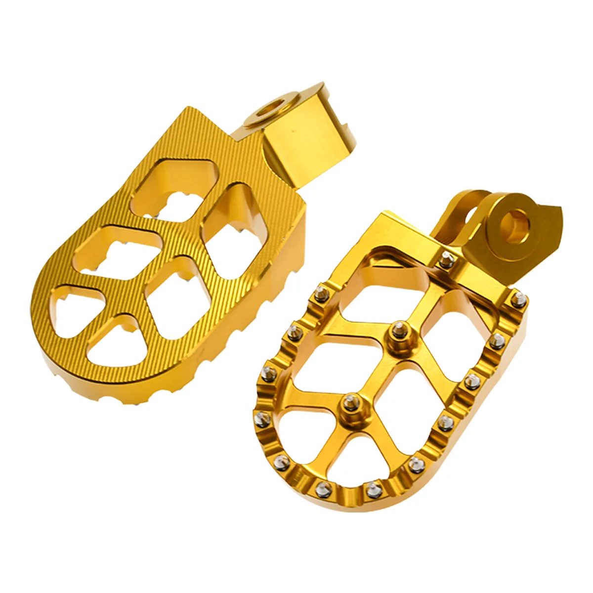 Алюминиевые Подножки с ЧПУ для Suzuki RMZ250 RMZ450 2005-2009 RMZ 250 450