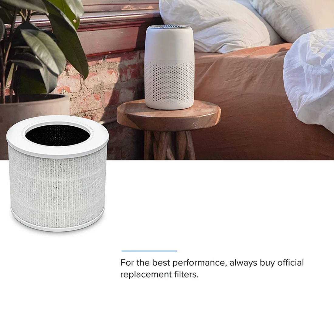 1 шт. сменный фильтр для очистителя воздуха LEVOIT Core Mini Part Mini-RF H13 HEPA-фильтр 3в1 с