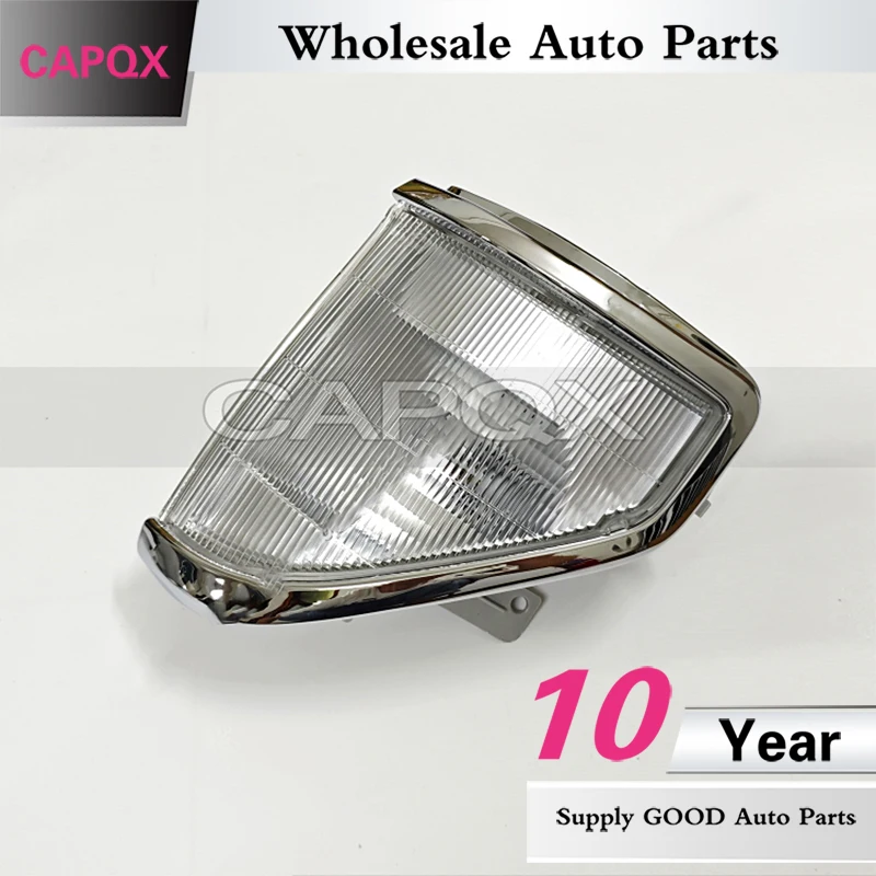 Фото CAPQX 1 пара передних угловых фонарей для Land Cruiser LC70 LC78 LC79 1990-1996 гг., передний указатель поворота, габаритная фара №3
