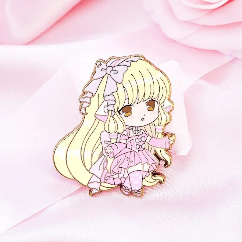 Эмалированная заколка Chii Chibi для платья Лолиты ver.