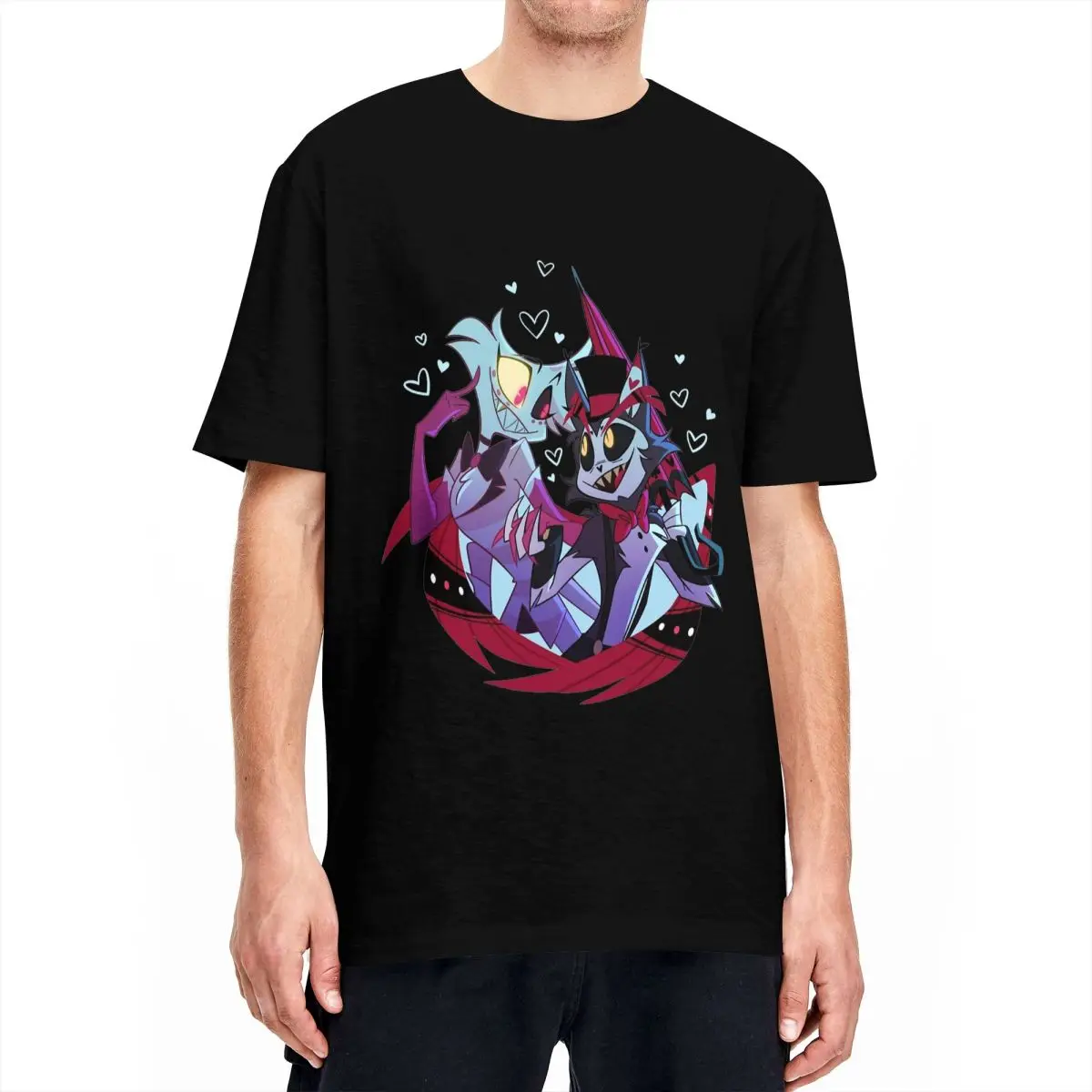 Мужская футболка из натурального хлопка с коротким рукавом и круглым вырезом