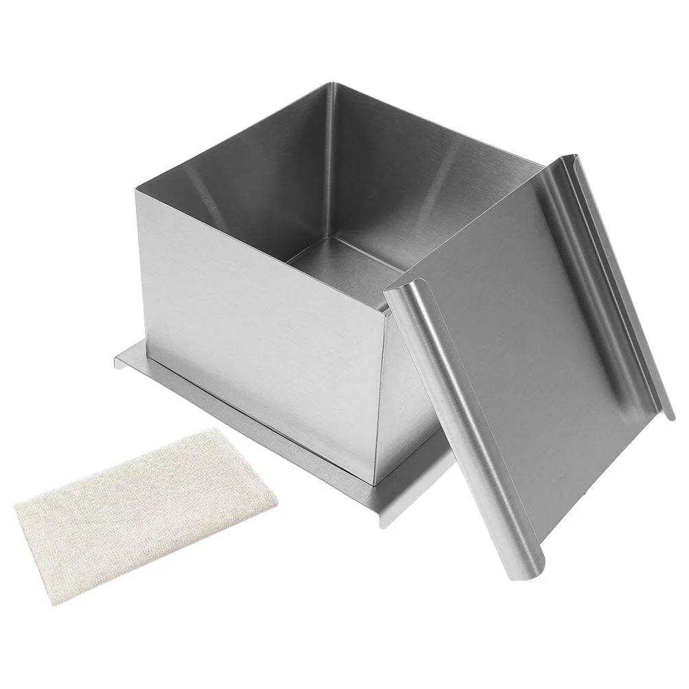 

Press Tool Home Tools Creative Tofu Mold Self Made Kitchen Cooking DIY Cloth Pressing Maker Stainless Steel