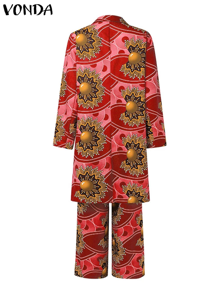 Женские комплекты VONDA больших размеров из двух предметов 2024 праздничные богемные