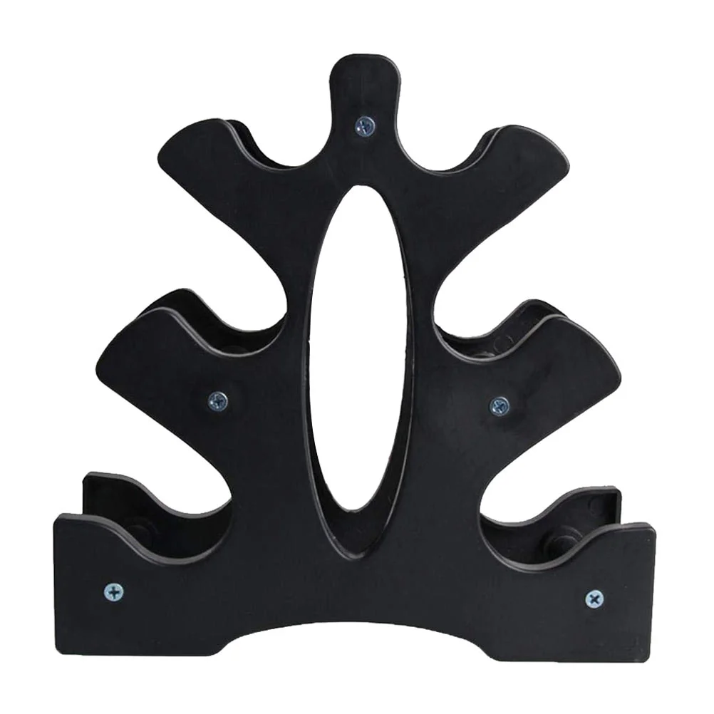 

Small Dumbbell Rack Storage Shelf PP Three Layers Holder Gym Leaves Fitness Supplies Equipment Accessories Bracket Squat