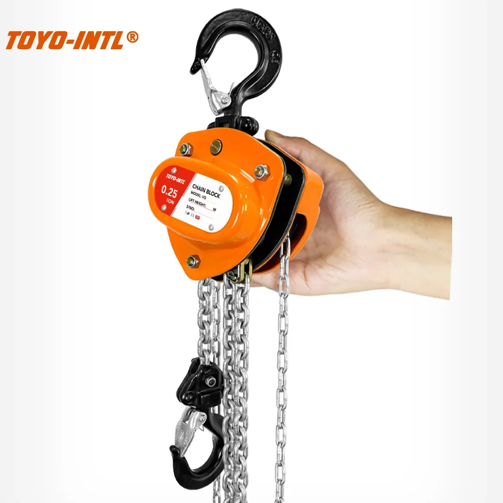 TOYO-INTL Высокое качество хит продаж цепной блок VD модель 1t 3t 5t ручная цепная таль