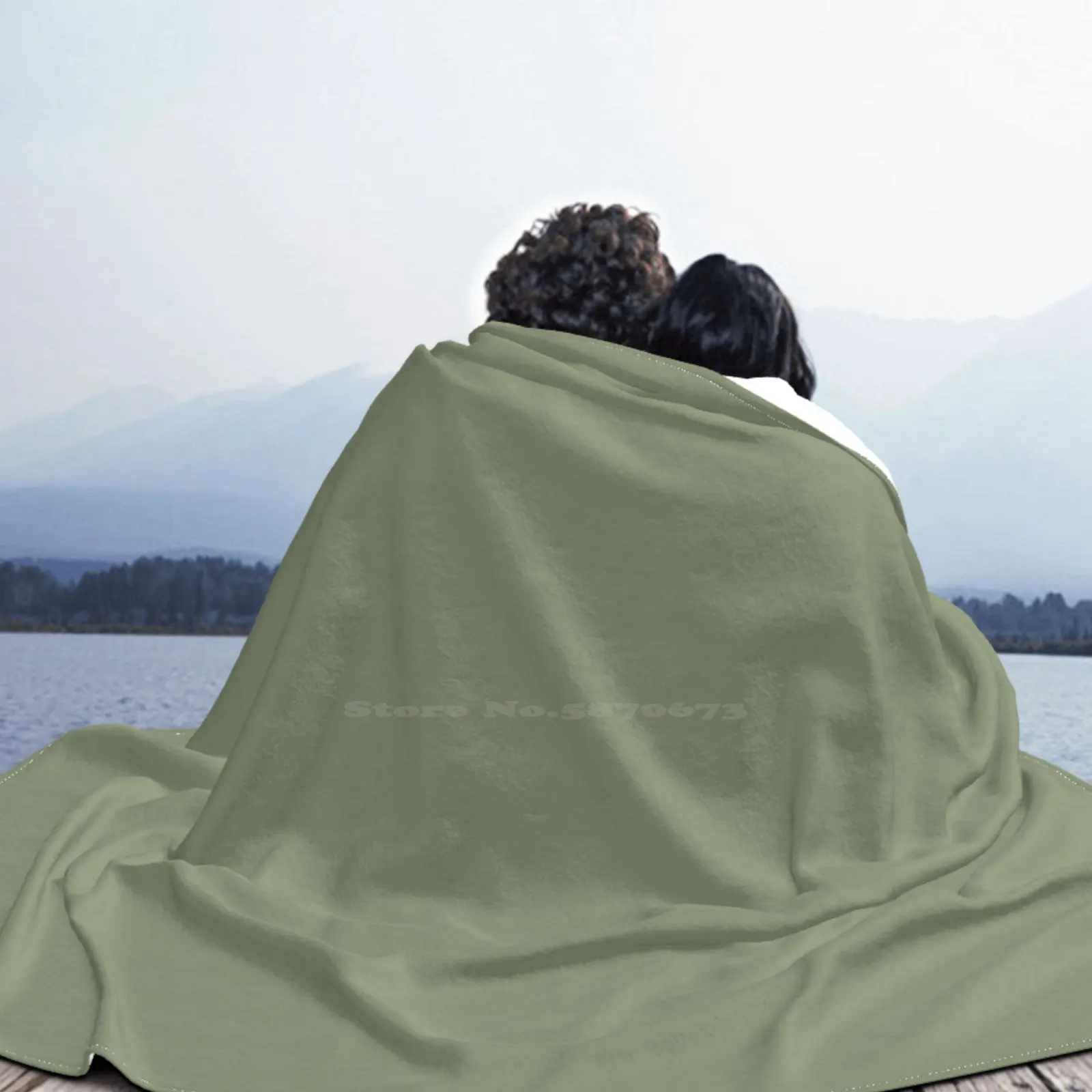 Sage новое продаваемое фланелевое мягкое одеяло с индивидуальным принтом мудрец