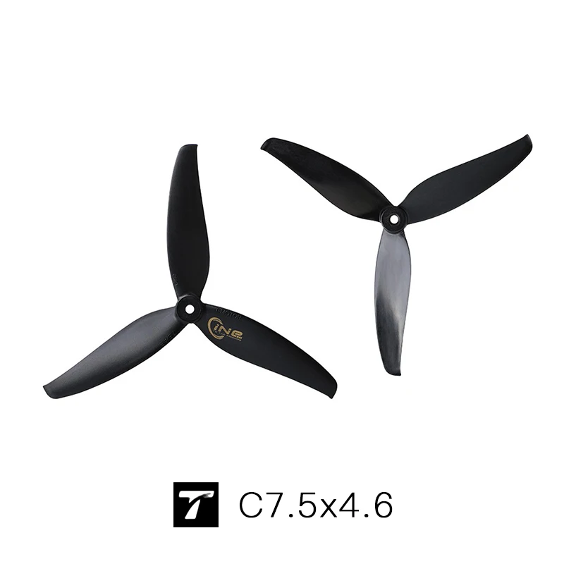 8 пар C7 5x4 6 T-MOTOR C7546 Cinema Трехлопастной пропеллер для FPV версии фристайла RC Racing Drone