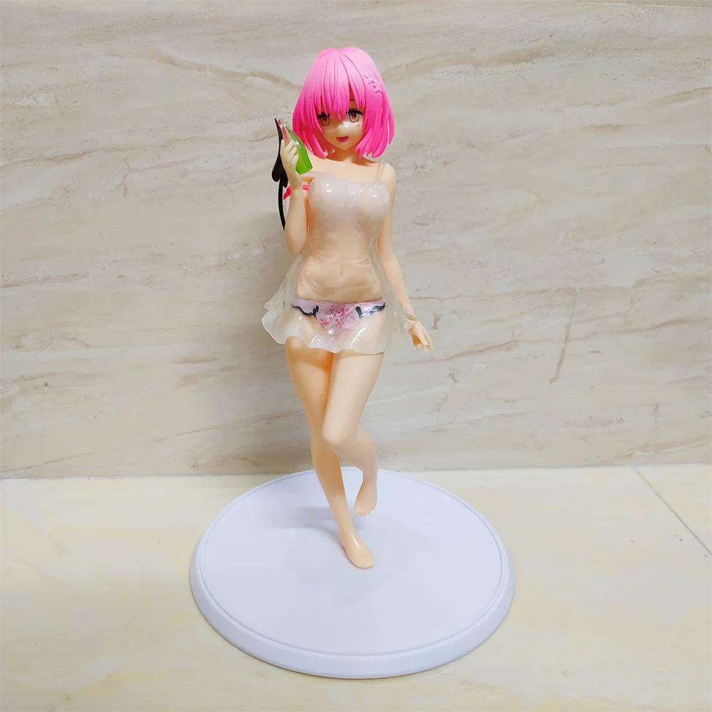 

Anime To Love Ru Momo Belia Deviluke Transparent Swimsuit Ver PVC Action Figure Collectible Model Doll Toy 25cm