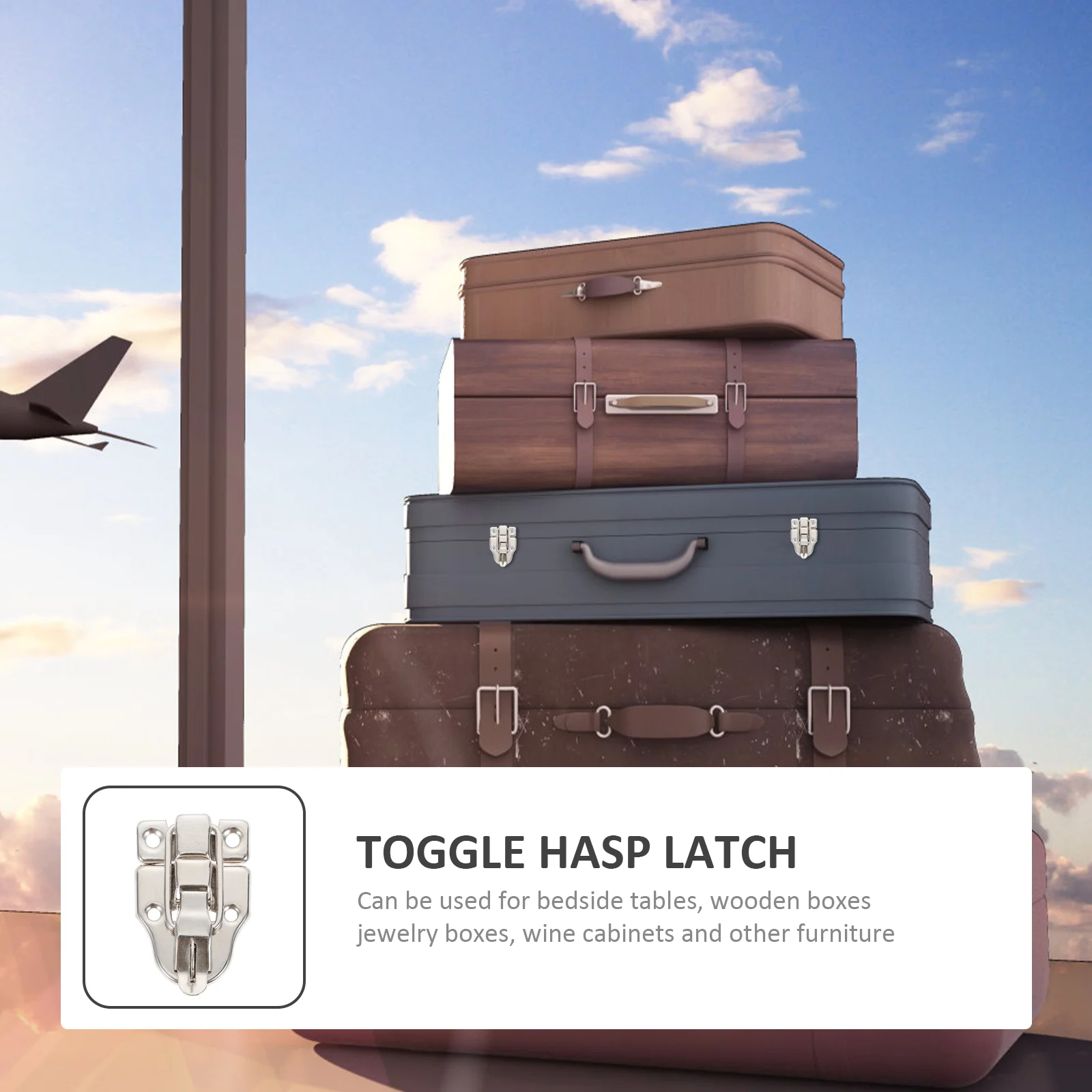 Ящик с застежкой застежка для чехла переключатели антикварные украшения