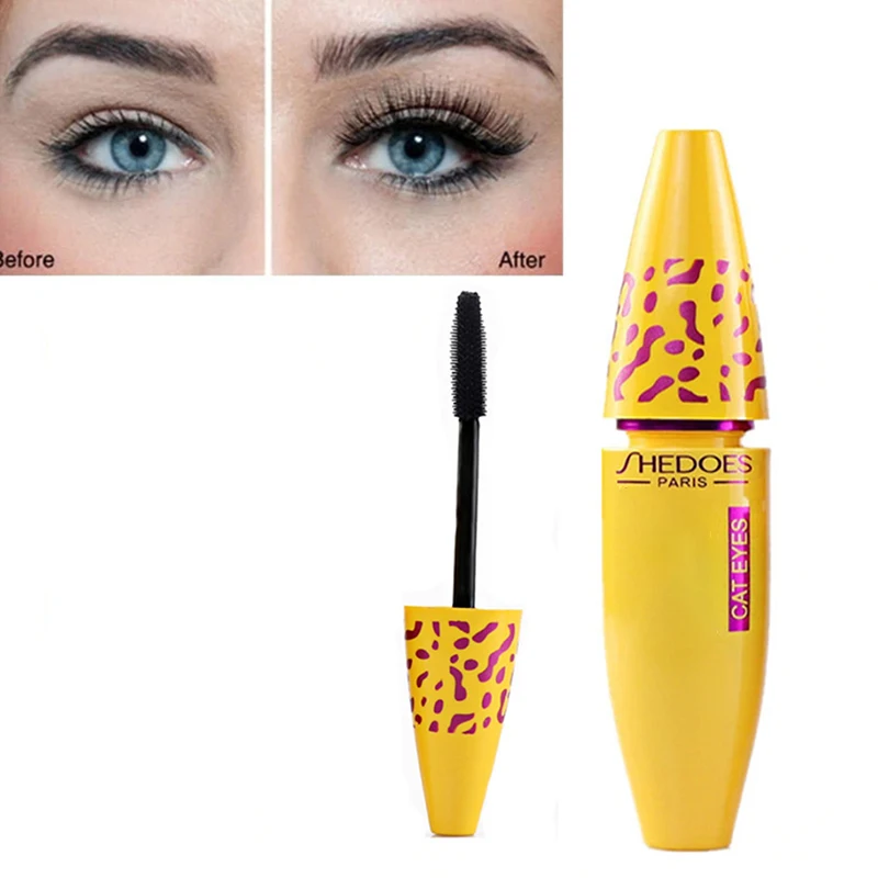 

Eyelash Mascara Makeup Black Long Lasting Eyelashes Extension Curling Thick Lengthening Mascara Waterproof Cosmetics Maquiagem