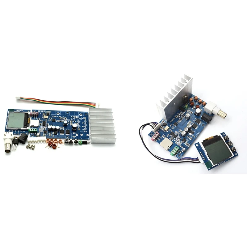 

FM 5W 76M-108MHZ Stereo PLL FM Transmitter Kit 7W Maximum Power Frequency Adjustable Volume With LCD Monitor
