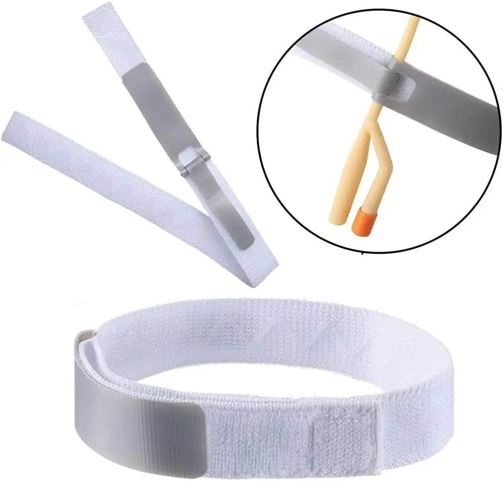 Держатель сумки для ног катетера Ремень мочевой дренажной трубки Устройство