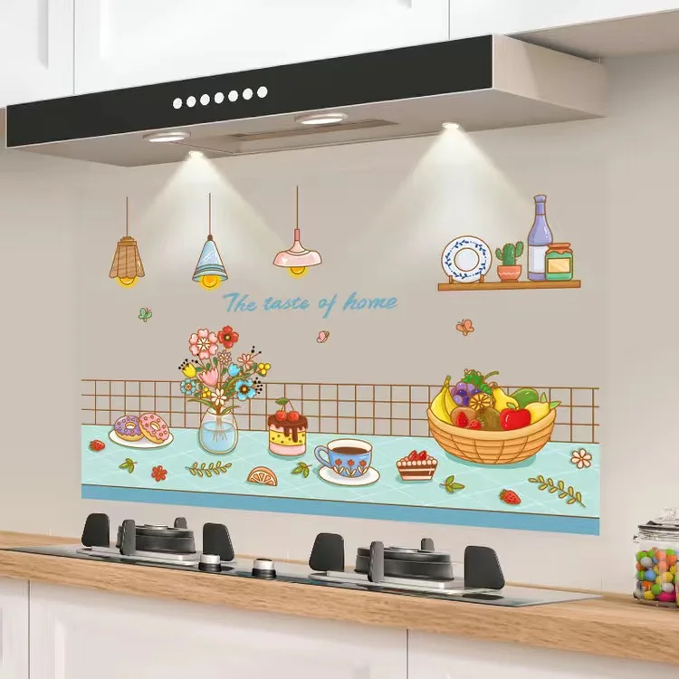 W69 * Кухонные высокотемпературные и маслостойкие дымостойкие наклейки