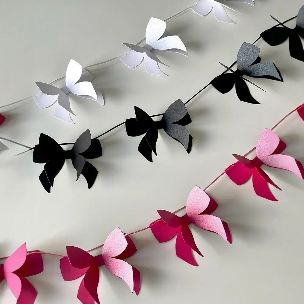 1 шт. Ins первый детский день рождения PEPA розовый бант флаг Свадебная вечеринка