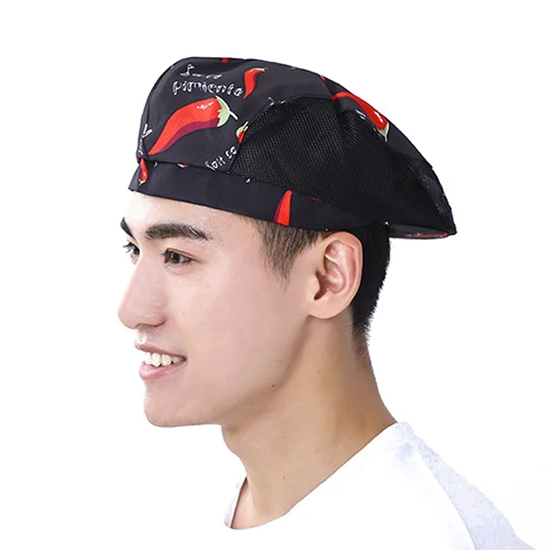 Мужская шапка шеф-повара берет для официанта униформа кухни ресторана