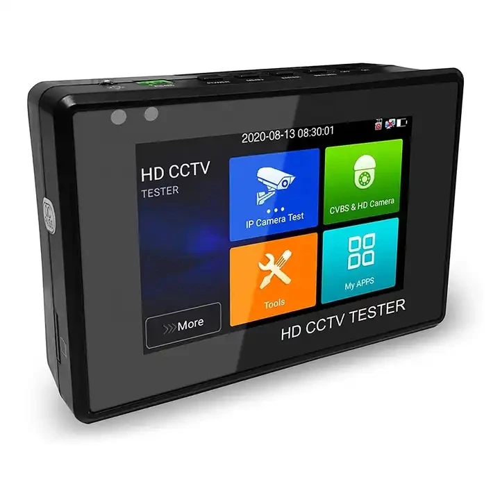 

Hot selling IPC-1800PLUS 4 Inch Touch Screen 5 in 1 CCTV Tester Support Up to 4K IP AHD TVI CVI & CVBS Camera