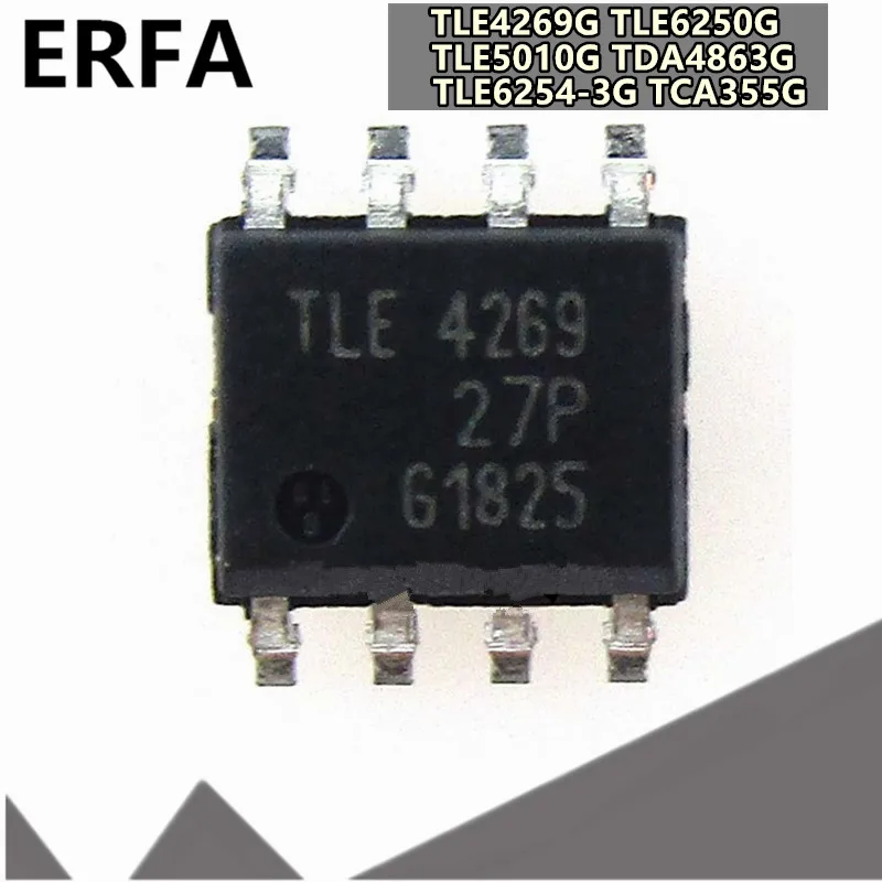 10 шт./лот TLE4269G 4269G TLE6250G 6250G TLE5010G TDA4863G TLE6254-3G TCA355G 6254-3G 4863G TDA4863-2G SOP-8 чипов