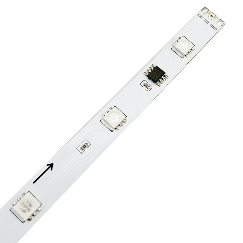 Светодиодная лента WS2811 12 В-RGB-30 совместимая с программируемым модулем