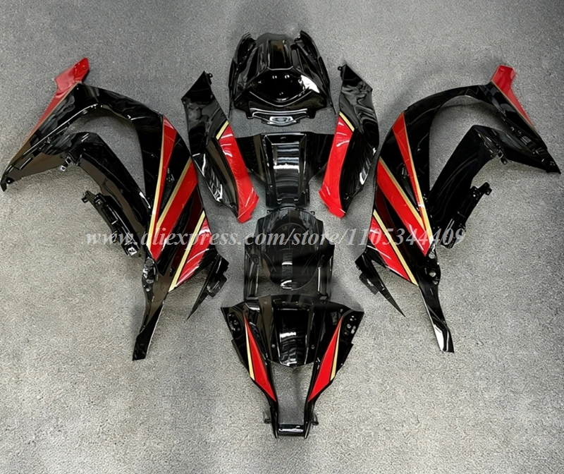 Фото Новый комплект обтекателей из ABS-пластика (4 шт.) для Kawasaki ZX10R 2011-2015 годов выпуска, аксессуары для мотоциклов, возможность индивидуальной настройки. №2