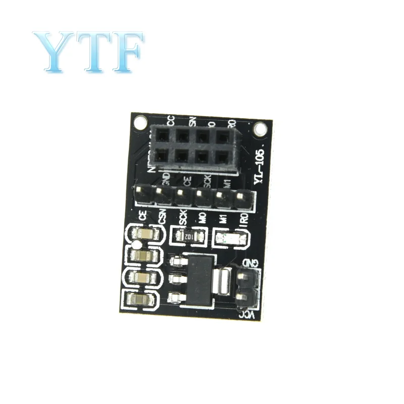 

1 шт. новый разъем адаптера плата для 8Pin NRF24L01 беспроводной трансивер модуль 51