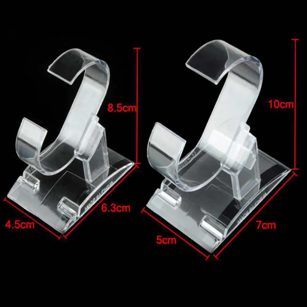 10 шт. пластиковая С-образная полка для хранения браслетов держатель браслета