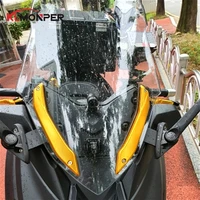 for yamaha xmax300 xmax 125 250 300 400 motorcycle aluminum windshield deflectors windscreens bracket set protector accessories