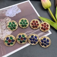 round vintage earrings more colors personality accessories fashion brincos for women
