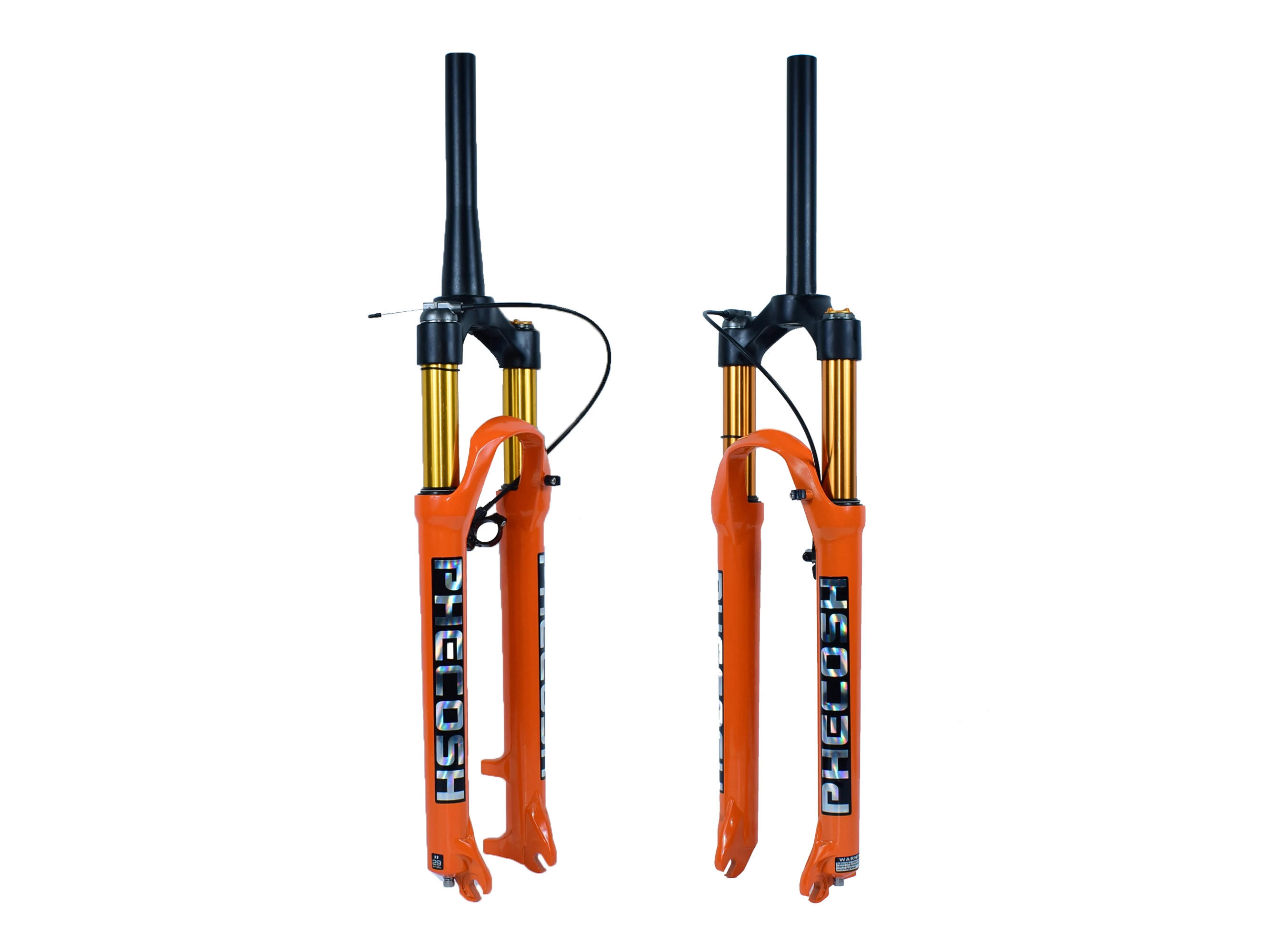 

Stroke 120mm Quick Release Tapered/Straight Rebound Adjustment Suspension Fork Mountain Bike Front Fork 26/27.5/29 Inch