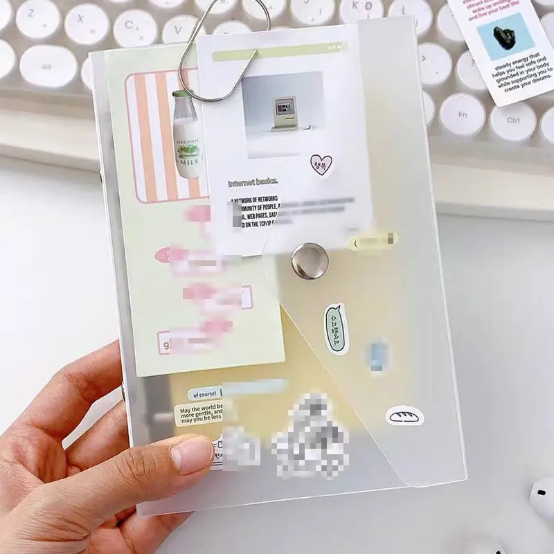 Прозрачная папка для записей формата A7 M5 1 шт.