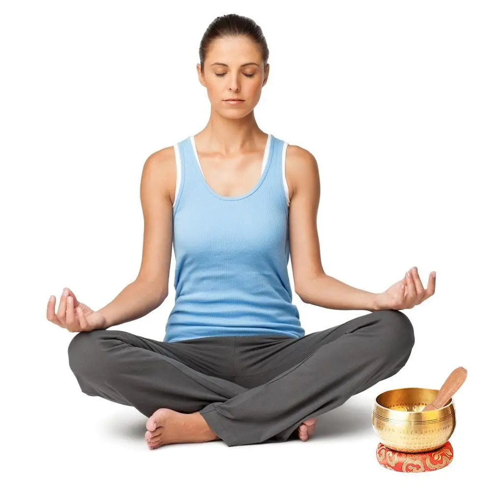 Тибетские чаши акустическая лечебная терапия музыкальная чашка медитация Йога
