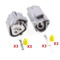 1 set 3 pins automotive fog lamp wiring harness plug for toyota corolla camry 6188 0099 6189 0179 car headlight socket