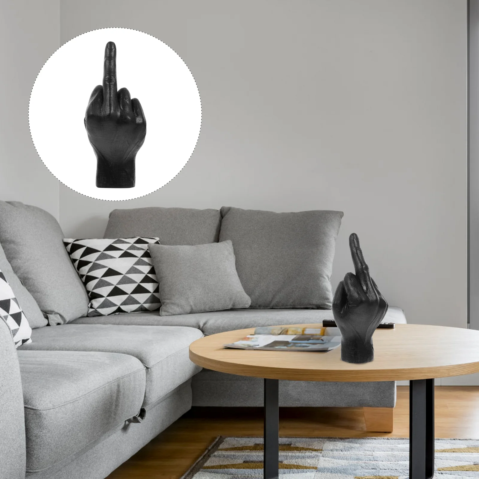 

Novel Resin Finger Adornment Finger Adornment Desktop Finger Shaped Decor