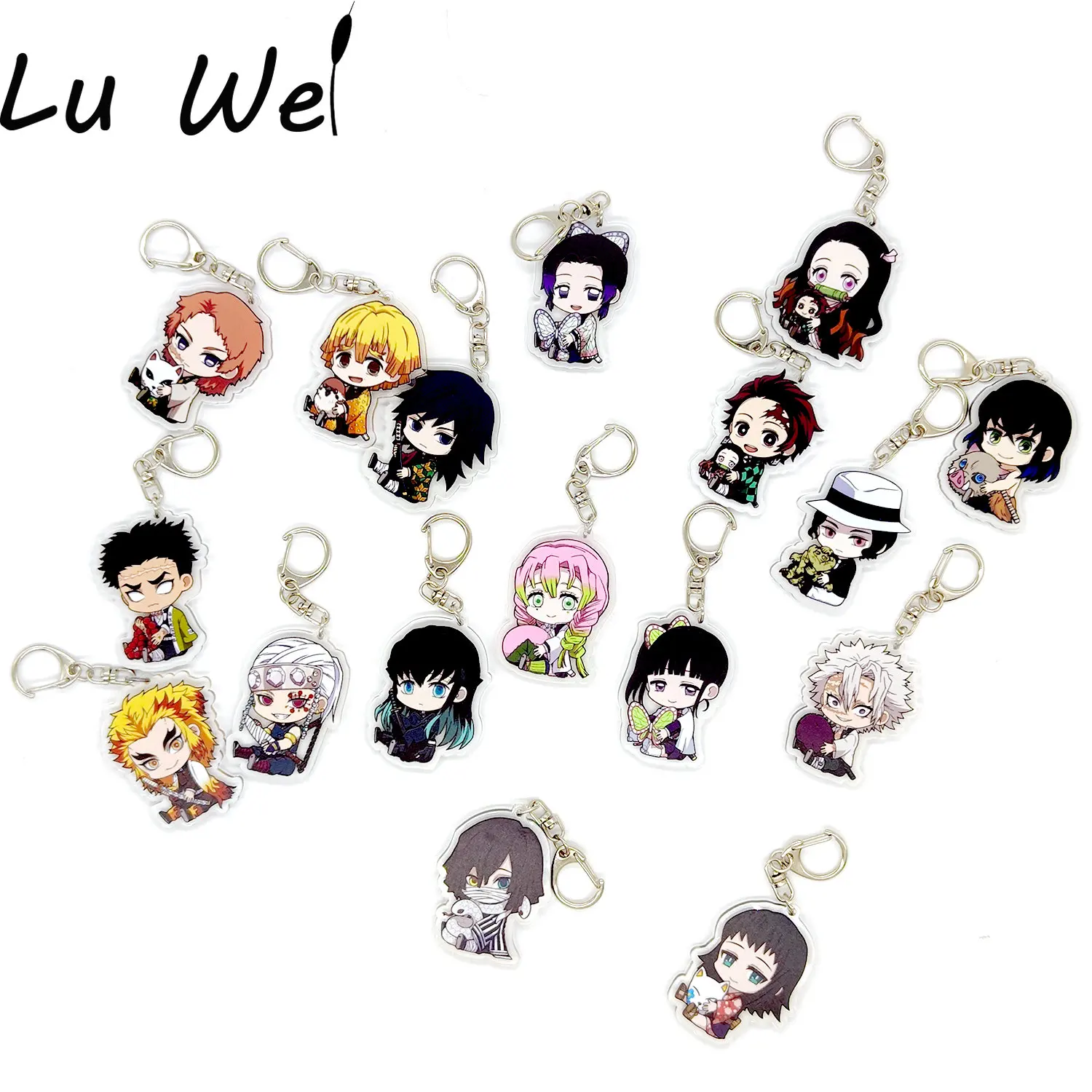 Булавка аниме Клинок-убийца демонов автомобильные аксессуары шпильки для