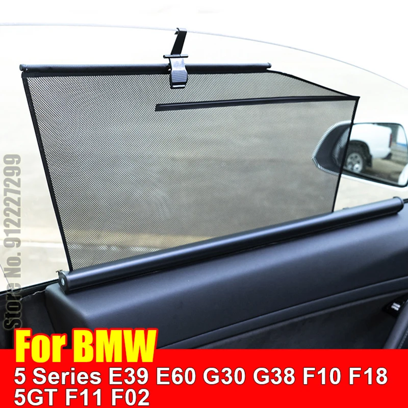 For BMW 5 Series E39 E60 G30 G38 F10 F18 5GT F11 F02 Car Sun Visor Automatic Lift Accessori Window Cover SunShade Curtain Shade