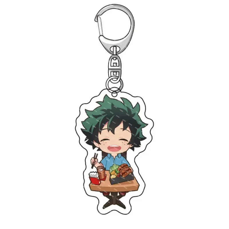 Милый Q-версия акриловые фигурки брелок Boku No Hero Academia сумка реквизит для косплея
